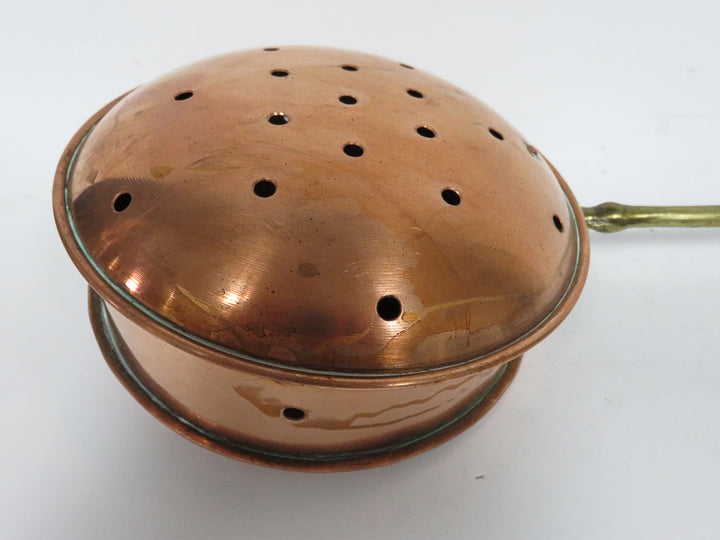 Copper and Brass Chestnut Roaster