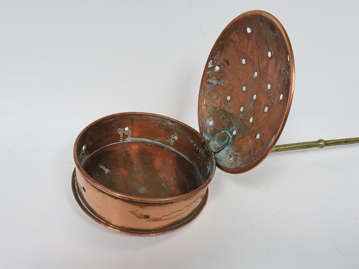 Copper and Brass Chestnut Roaster
