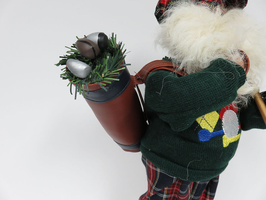 Golfing Santa
