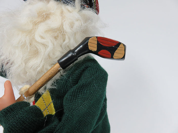 Golfing Santa