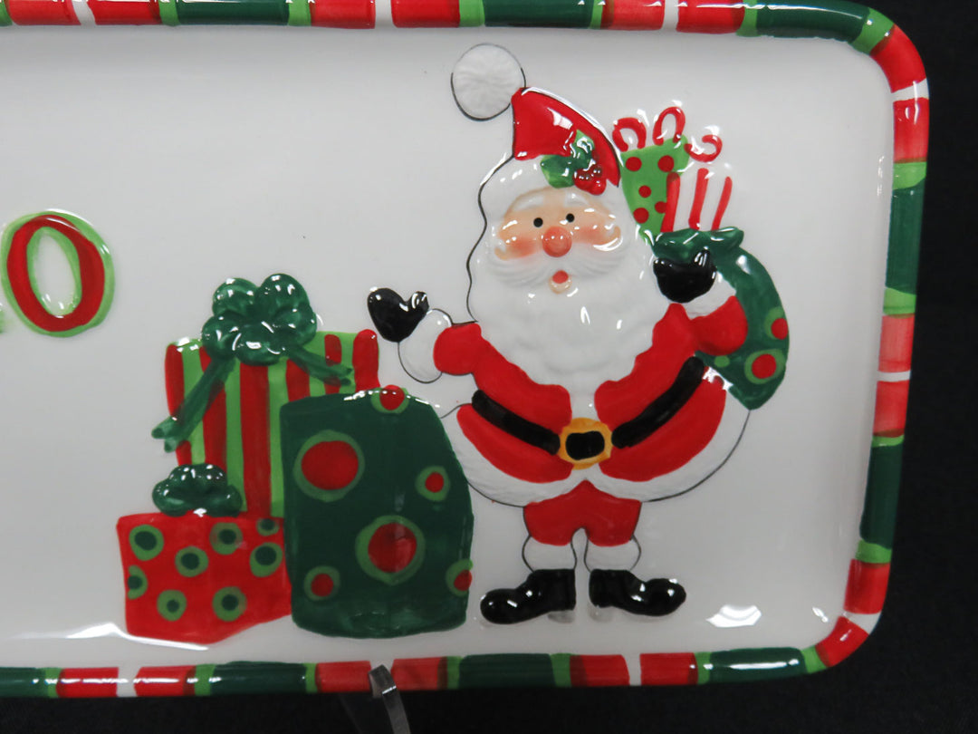 Fitz & Floyd Christmas Tray