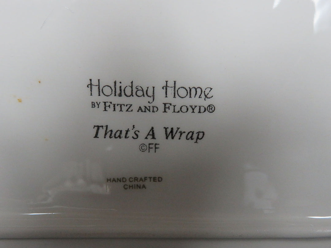Fitz & Floyd Christmas Tray