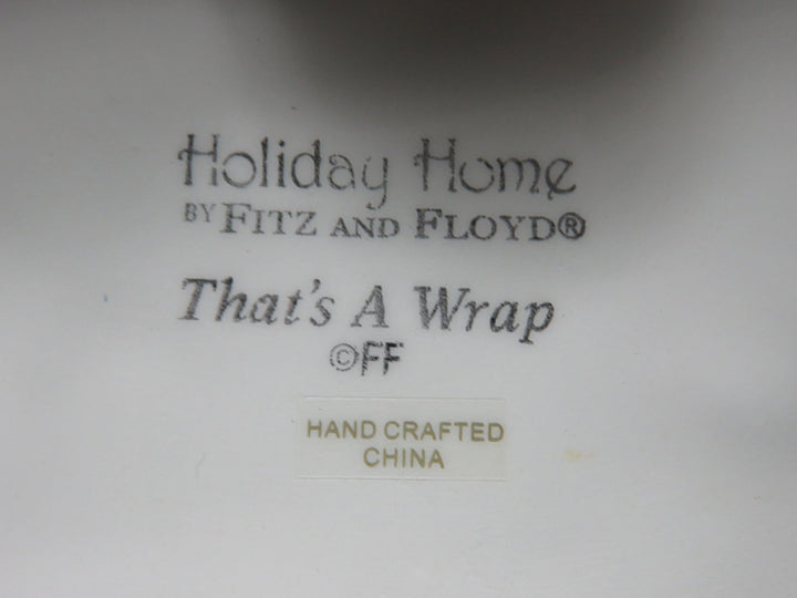 Fitz & Floyd Christmas Plate
