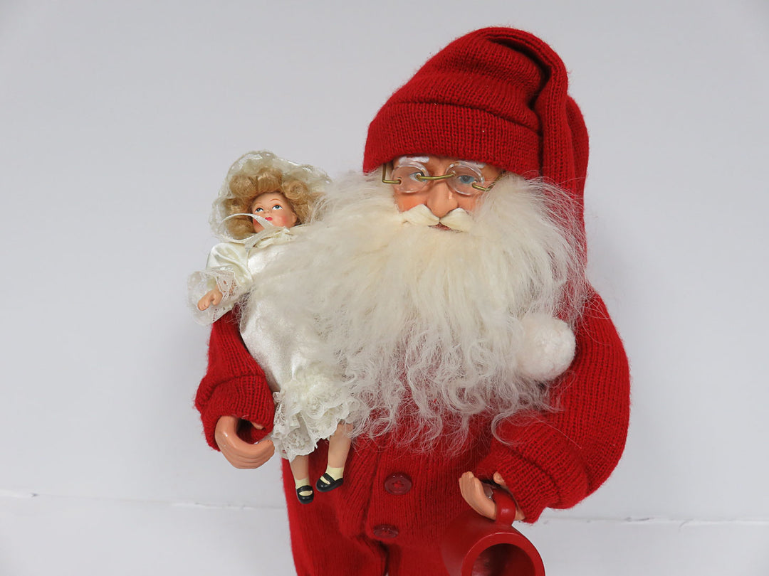 Bedtime Santa Figurine