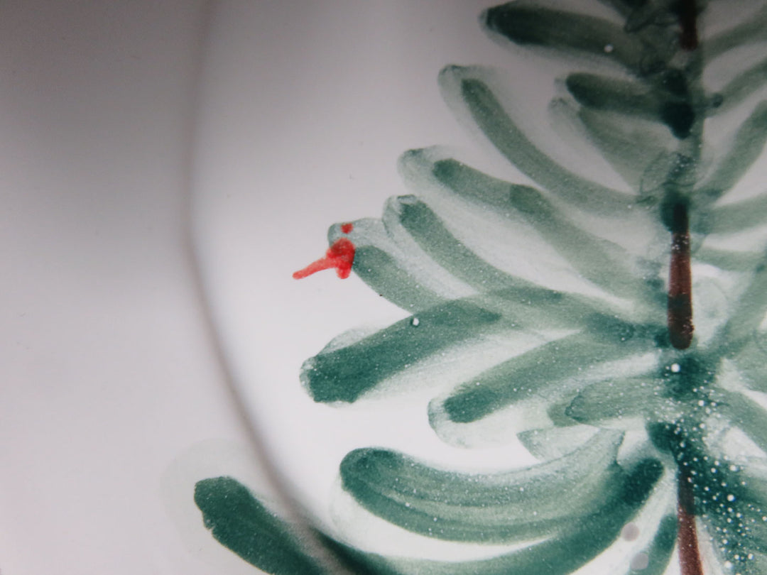 Vietri Lastra Holiday Plate