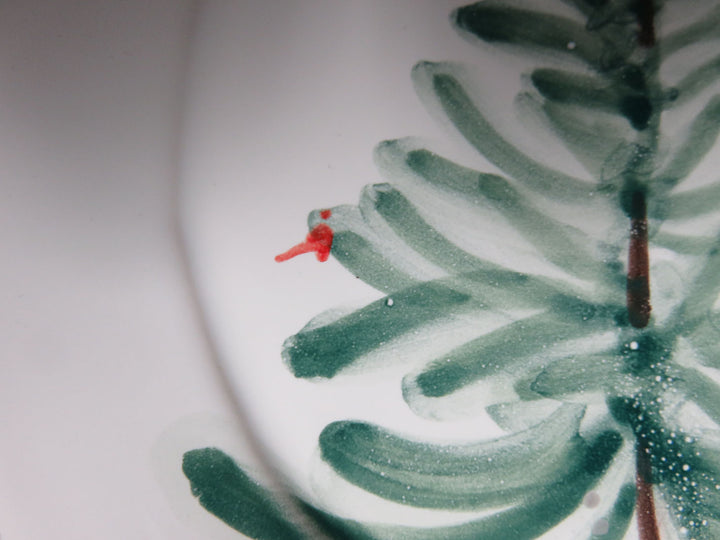 Vietri Lastra Holiday Plate