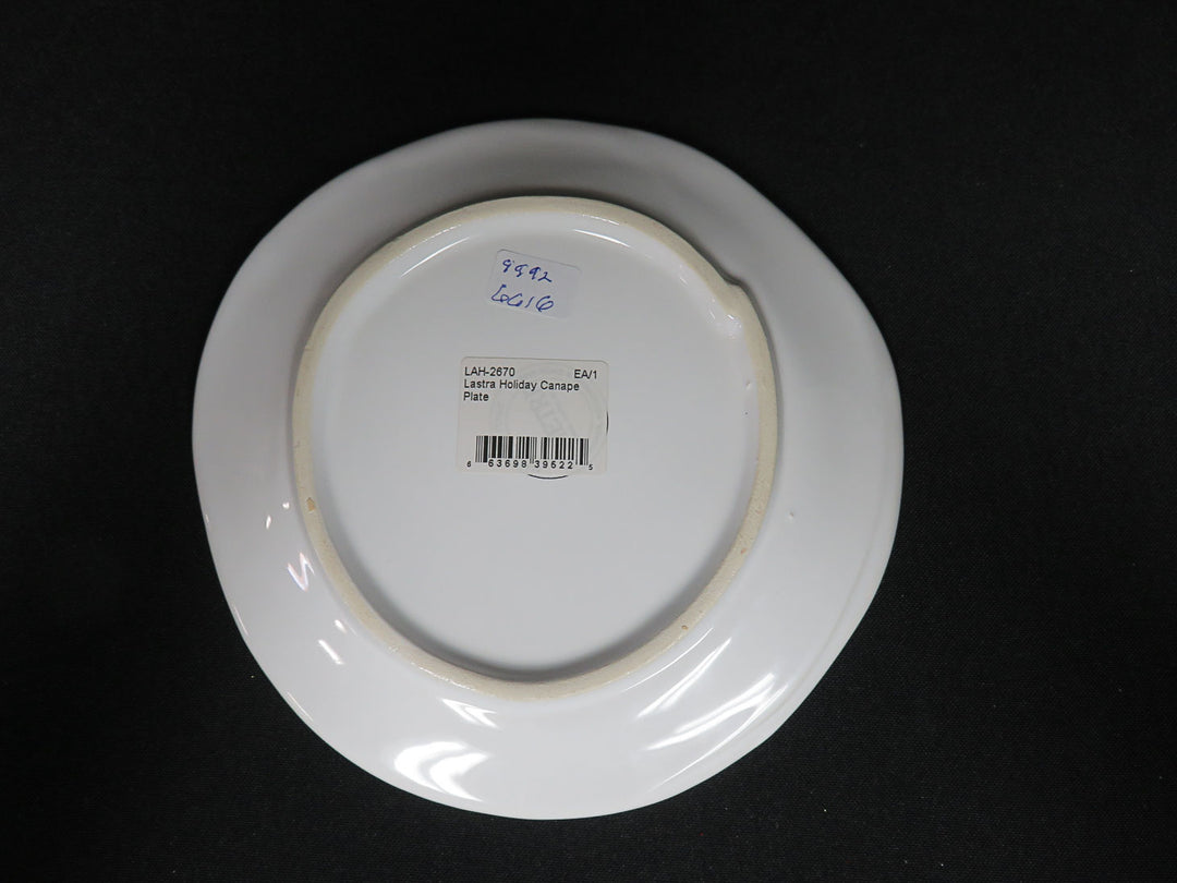 Vietri Lastra Holiday Plate