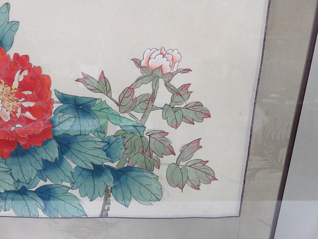 Asian Floral Painting