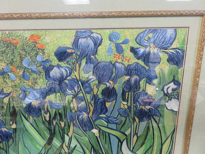 Stitched Version of Van Gogh's Irises