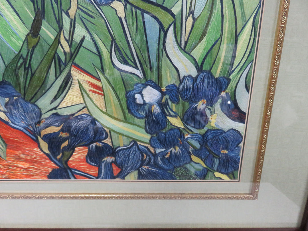 Stitched Version of Van Gogh's Irises