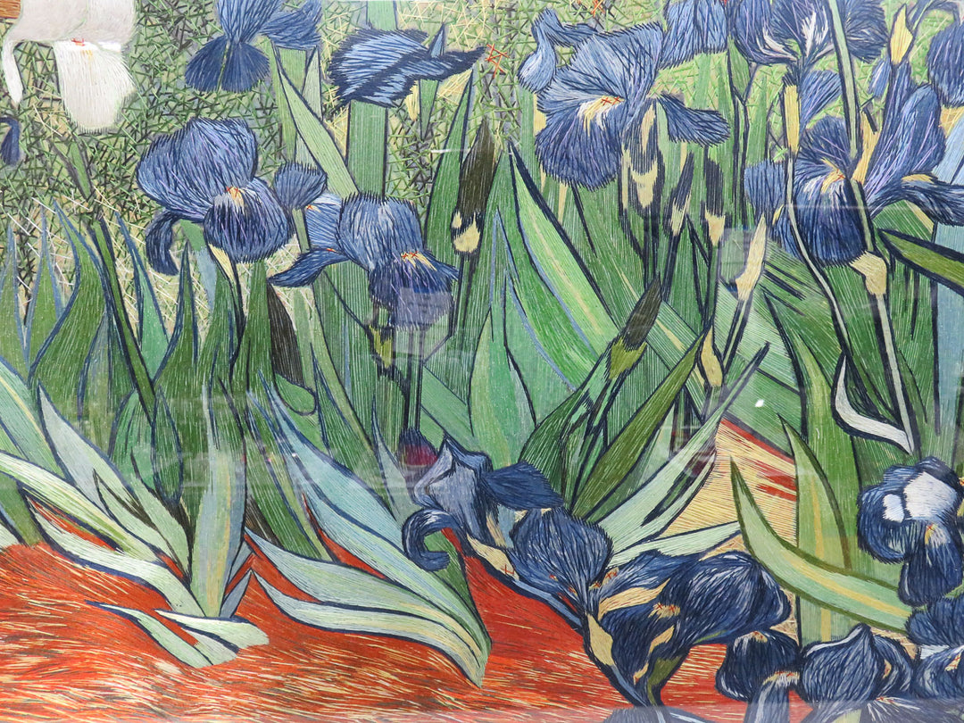 Stitched Version of Van Gogh's Irises