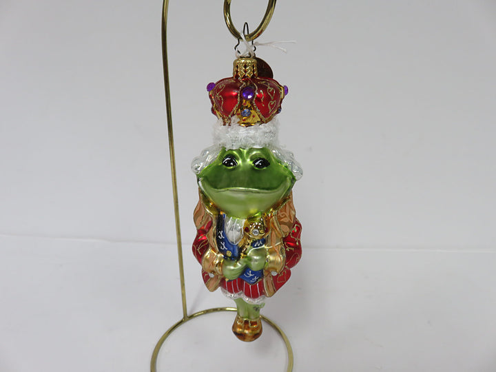 Christopher Radko Frog Ornament