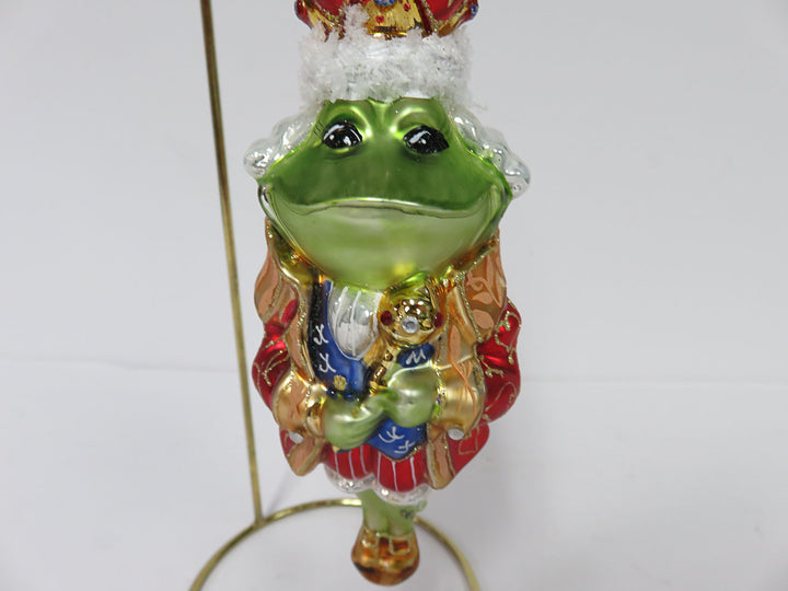 Christopher Radko Frog Ornament