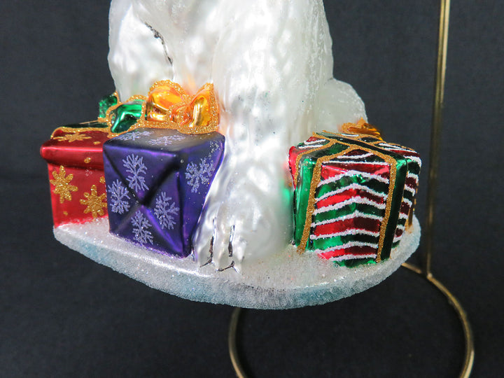 Christopher Radko Polar Bear Ornament