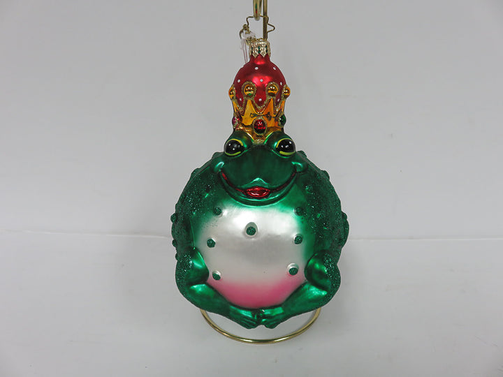 Christopher Radko Frog Ornament