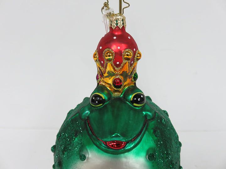 Christopher Radko Frog Ornament