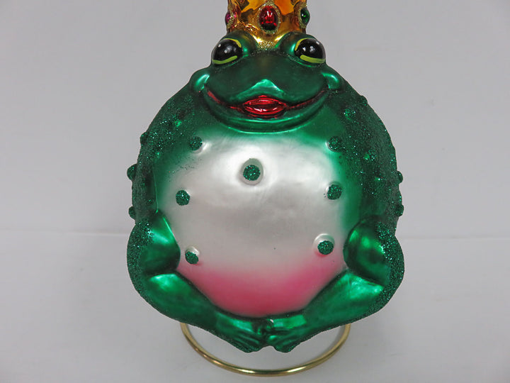 Christopher Radko Frog Ornament