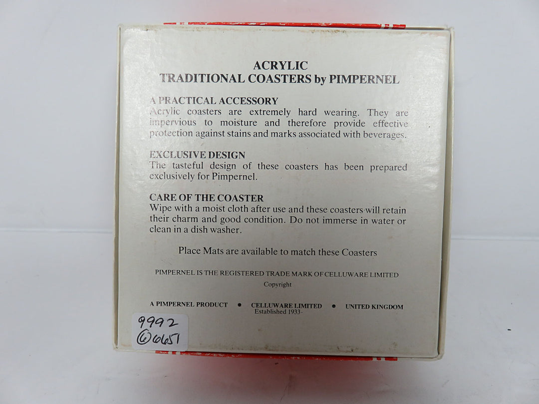 Pimpernel Spode Coasters