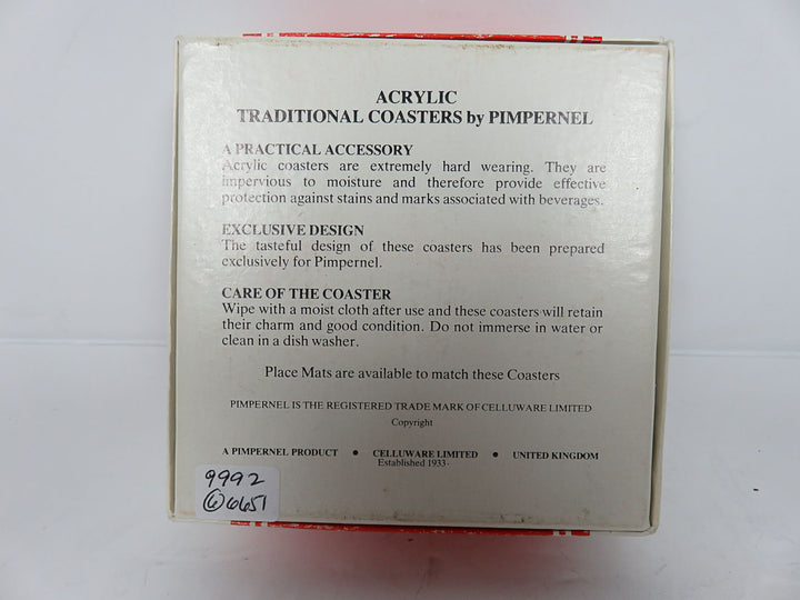 Pimpernel Spode Coasters