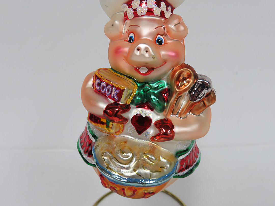Christopher Radko Wolfgang Pork Ornament