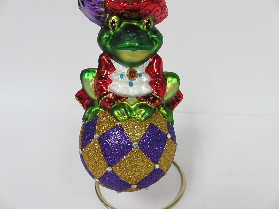 Christopher Radko Prince Ribbit Ornament