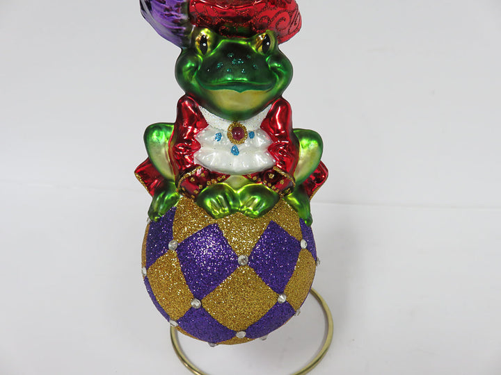 Christopher Radko Prince Ribbit Ornament