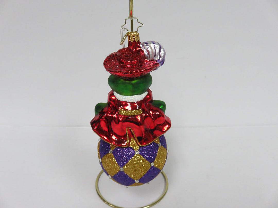 Christopher Radko Prince Ribbit Ornament