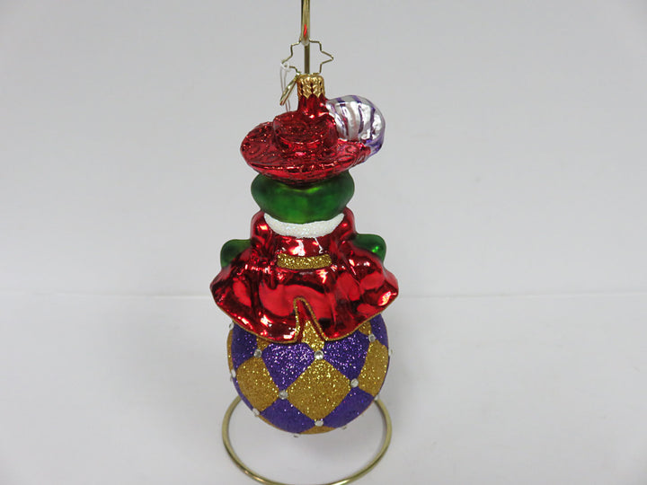 Christopher Radko Prince Ribbit Ornament