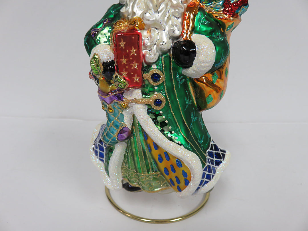 Christopher Radko Santa Ornament
