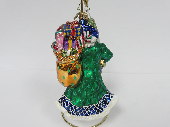 Christopher Radko Santa Ornament
