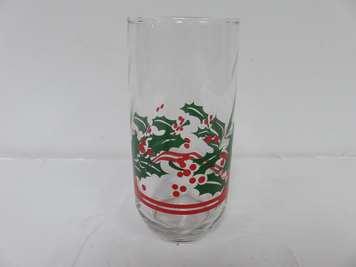 Libbey Christmas Highball Glasses