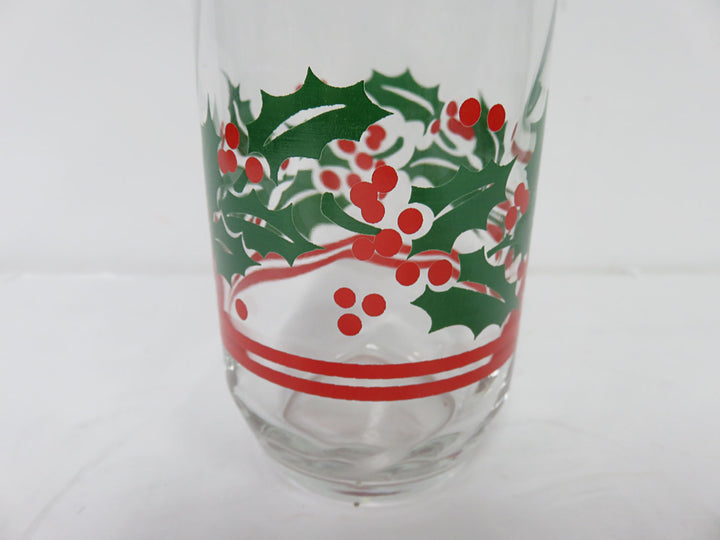 Libbey Christmas Highball Glasses