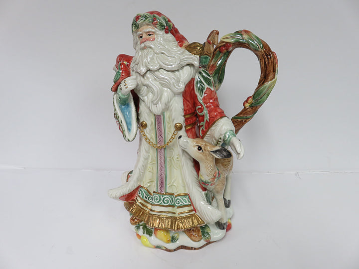 Fitz & Floyd Santa Pitcher