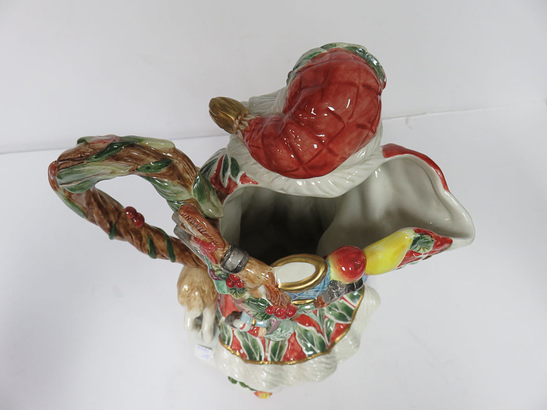 Fitz & Floyd Santa Pitcher