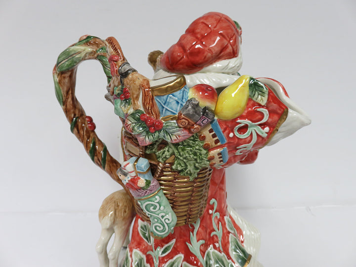 Fitz & Floyd Santa Pitcher