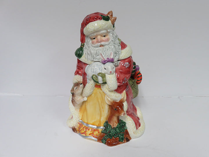 Santa "Woodlands" Cookie Jar