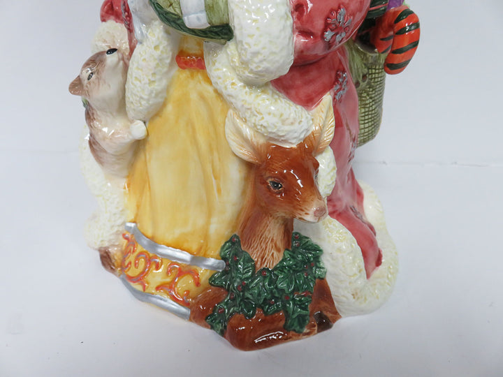 Santa "Woodlands" Cookie Jar