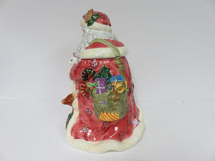 Santa "Woodlands" Cookie Jar