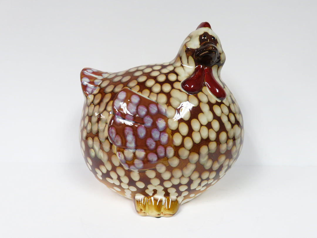 Whimsical Hen Figurine