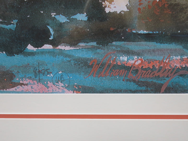 William Bradley Signed Print