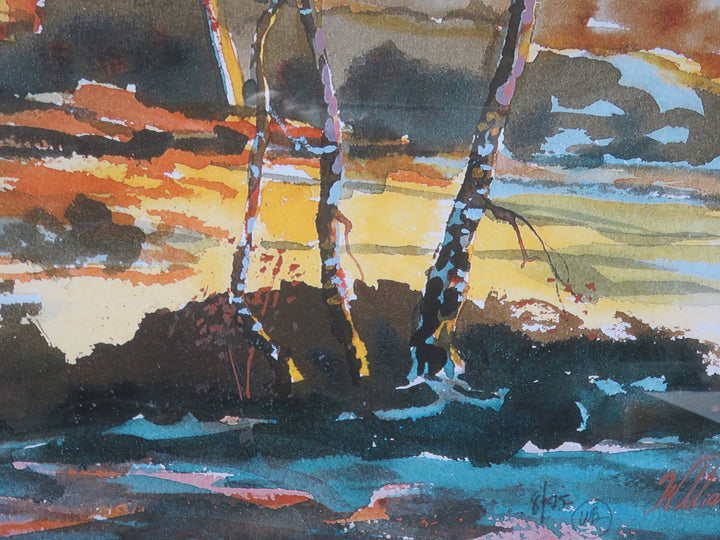 William Bradley Signed Print