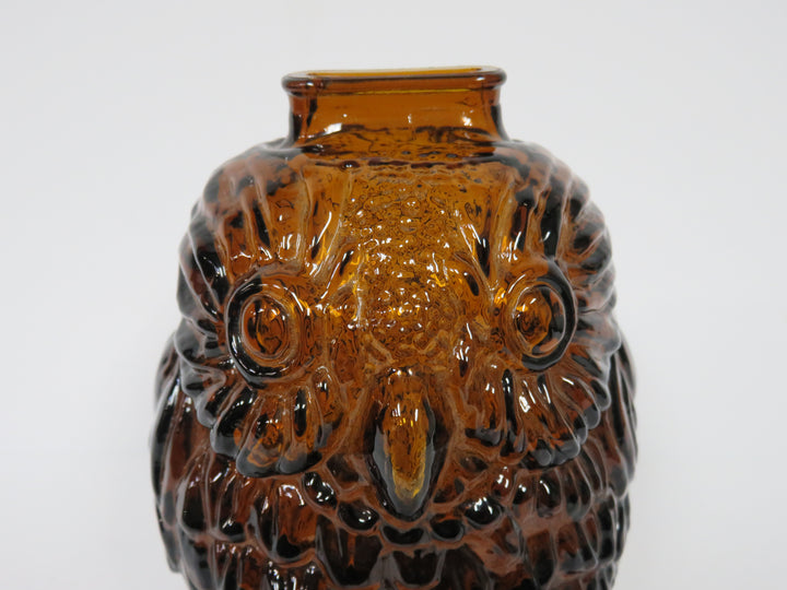 Vintage Glass Owl Bank