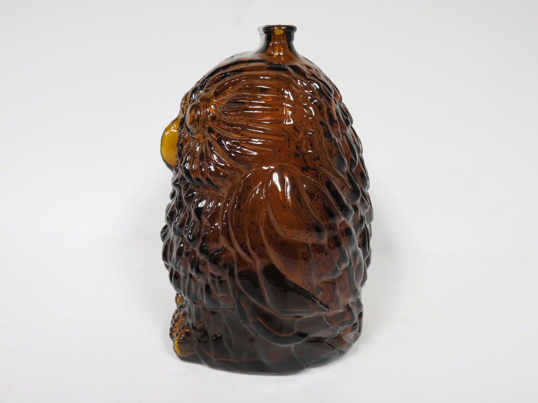 Vintage Glass Owl Bank