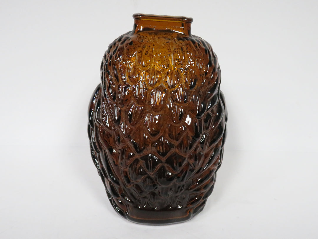 Vintage Glass Owl Bank