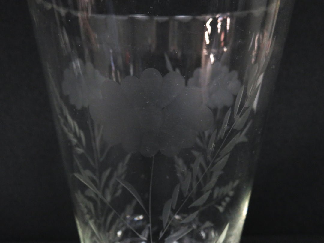 Etched Vase