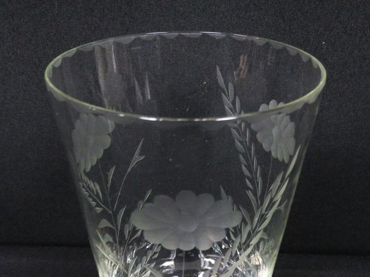 Etched Vase