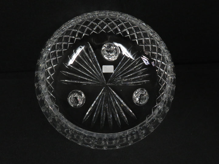 Vintage Footed Crystal Bowl