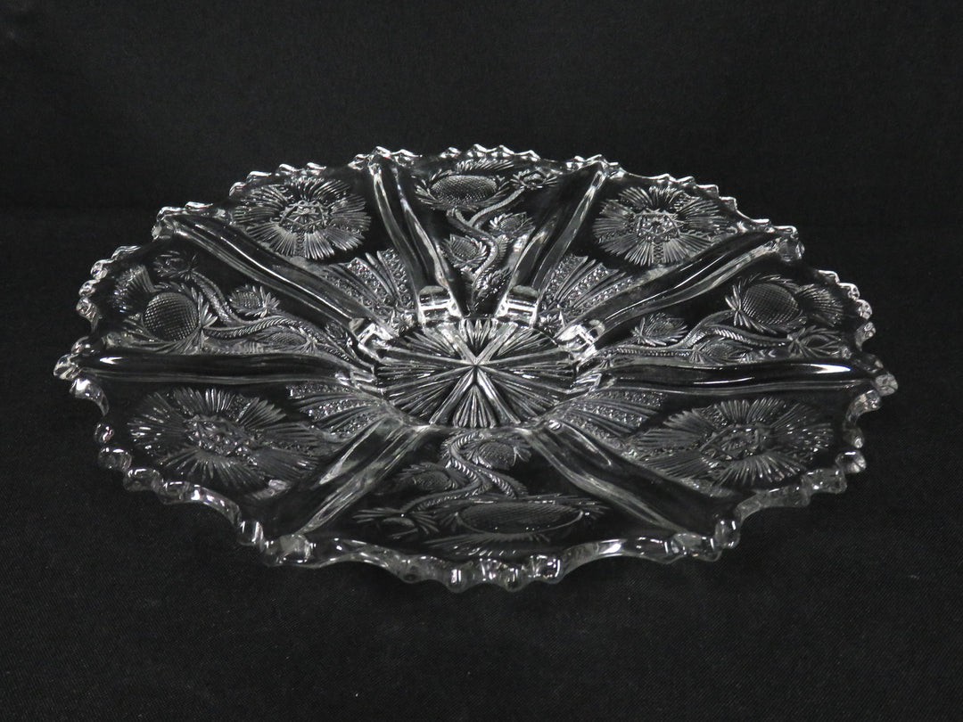 Thistle Pattern Serving Dish
