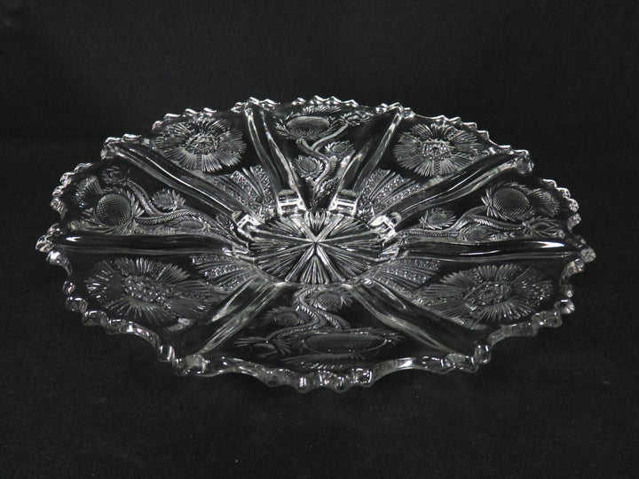 Thistle Pattern Serving Dish