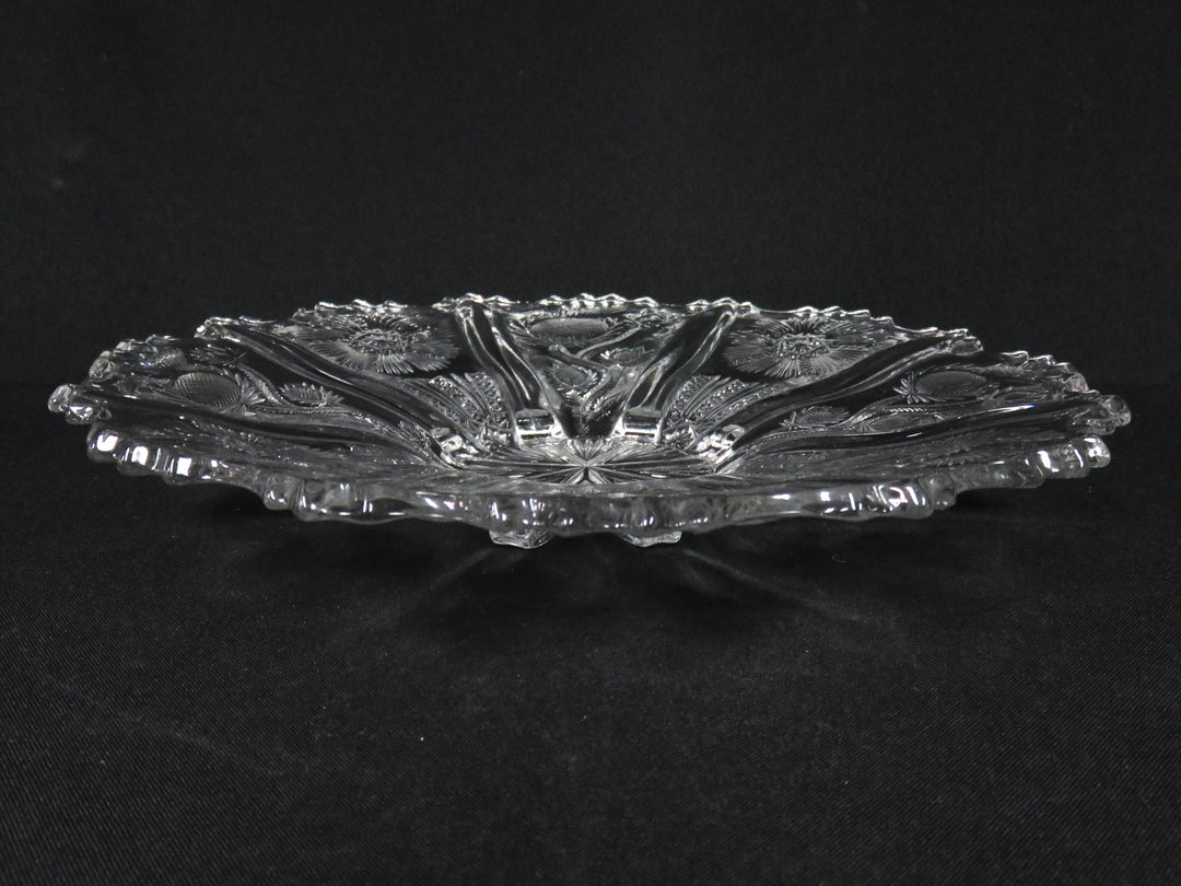 Thistle Pattern Serving Dish